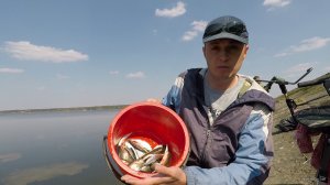 Ловля уклейки весной на дамбе водохранилища. Рыбалка 2019. 005.jpg