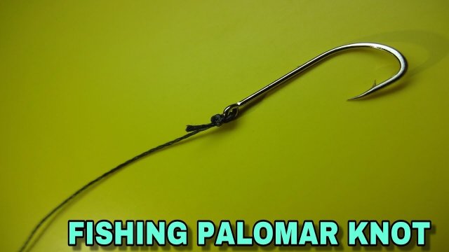 КАК ПРИВЯЗАТЬ КРЮЧОК | FISHING PALOMAR KNOT