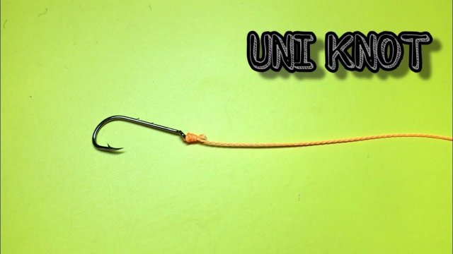 UNI KNOT | КАК ПРИВЯЗАТЬ КРЮЧОК