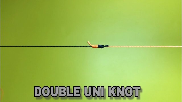 DOUBLE UNI KNOT | КАК СВЯЗАТЬ ДВЕ ЛЕСКИ