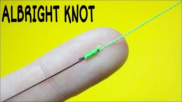 Соединительный узел albright knot. Как связать леску между собой. Лайфхаки и самоделки. Рыбалка 2021