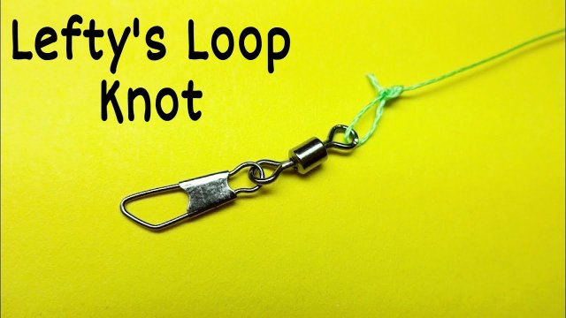 Как привязать вертлюжок к леске узел Lefty's Loop. Лайфхаки и самоделки для рыбалки. Рыбалка 2021