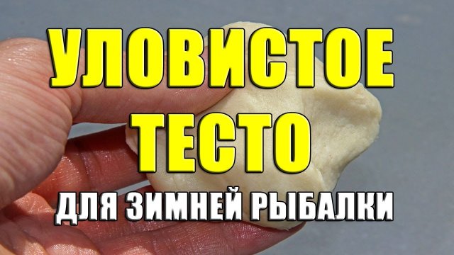 Уловистое тесто для зимней рыбалки. Рецепт зимнего теста на плотву с добавлением чеснока