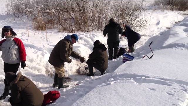 Рыбалка в Эстонии на Кахала 2013.