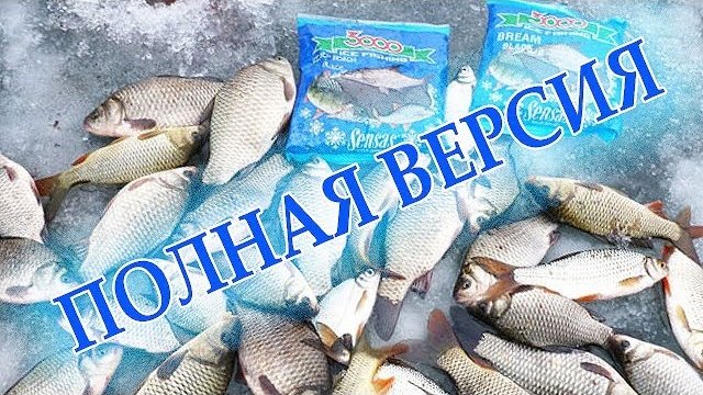 ловля карася и плотвы зимой (полная версия)